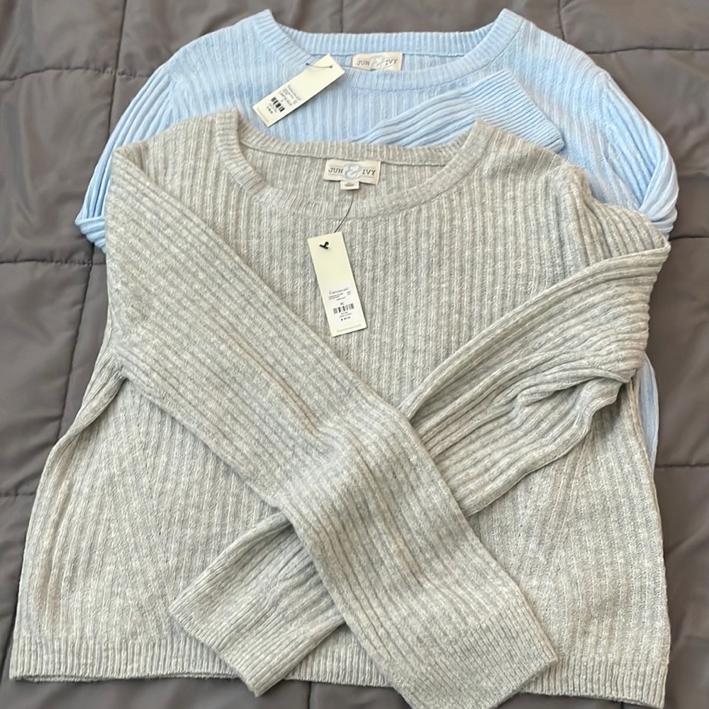 BNWT Francesca’s Jun & Ivy Sweaters (set of 2)